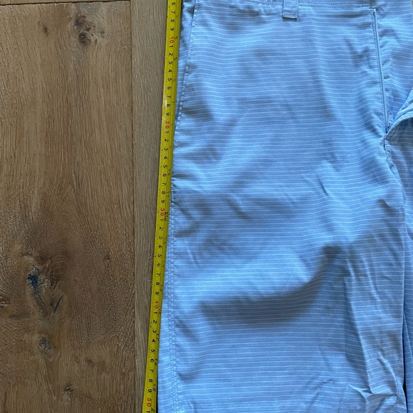 Men’s Golf Shorts Callaway Light Blue with White stripe size 32 - Picture 7 of 11